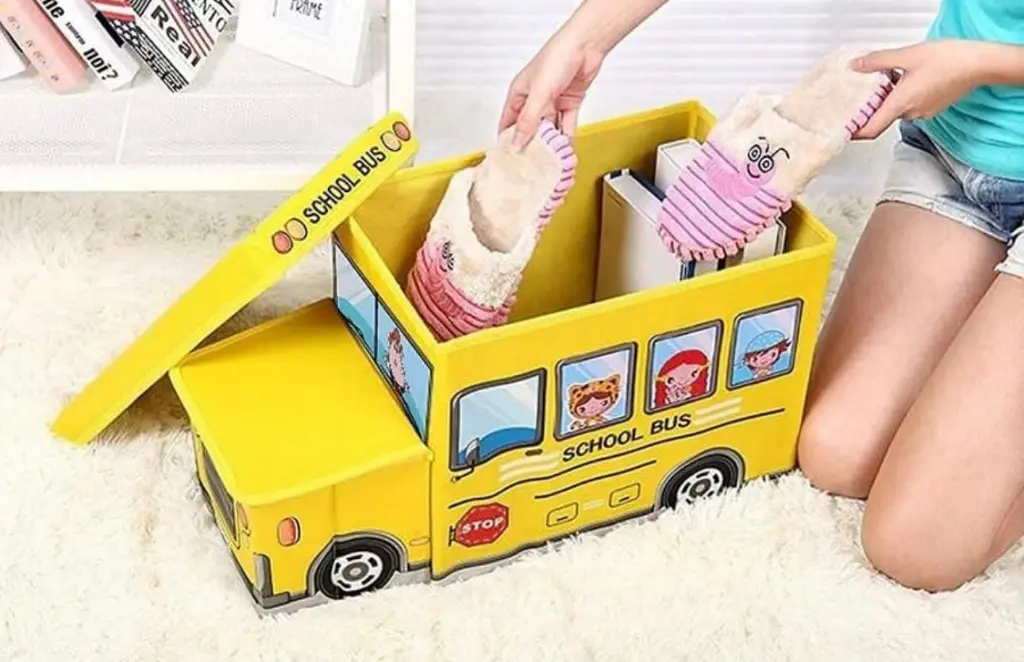 Kids School Bus Storage Box (Bus Shape Storage Box for Kids Toys4.webp