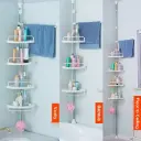 4 Layer Bathroom Corner Telescopic Adjustable Organizer Tower4.webp