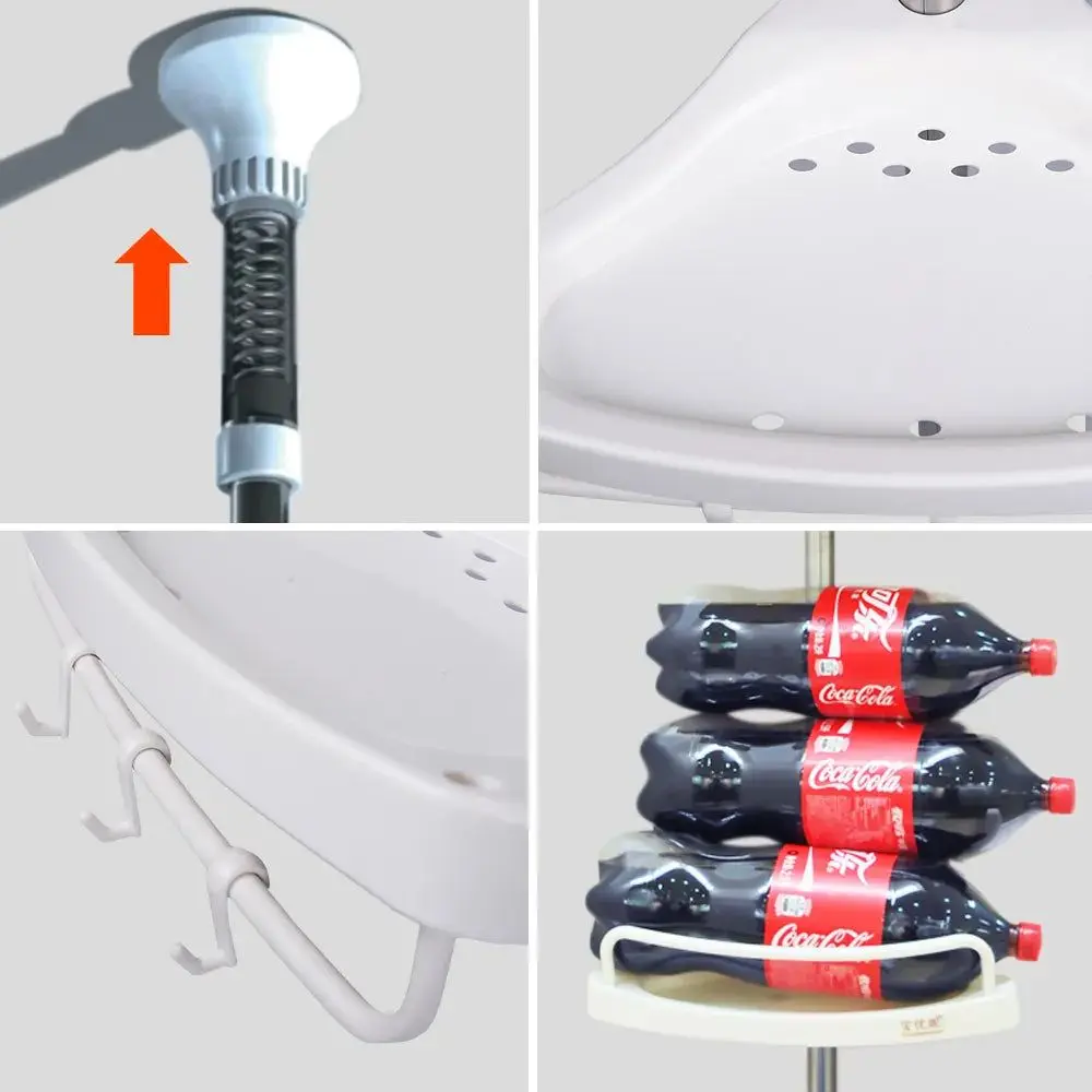 4 Layer Bathroom Corner Telescopic Adjustable Organizer Tower9.webp