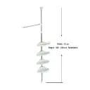 4 Layer Bathroom Corner Telescopic Adjustable Organizer Tower10.webp