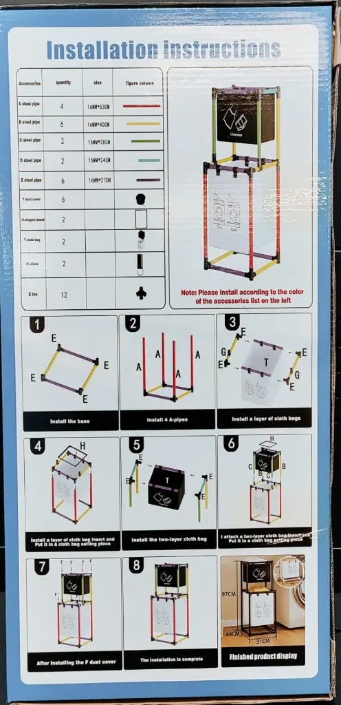 foldable dirty clothes basket