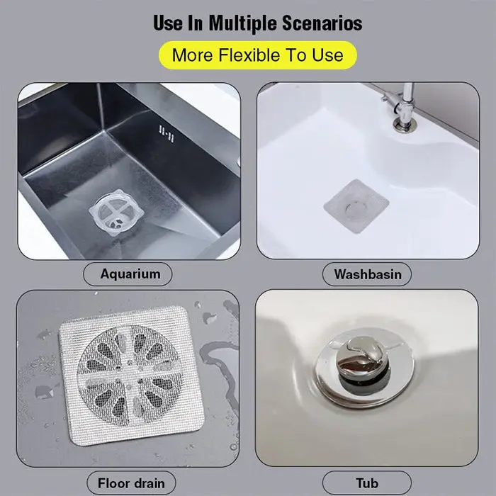 Drain_Hair_Catcher_Mesh_Sticker_Disposable_Shower_Strainer_Bathroom_Anti-clogging_And_Insect_Filter_Sticker_flexible_to_use.webp