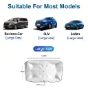 Thermal Insulation Anti-falling Car Sun Shade Foldable Umbrella7.webp