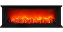 PowerDEL Flame Effect Fireplace Display/Plastic Led Fireplace