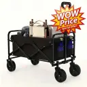 Foldable Wagon Cart – Camping & Beach Trolley