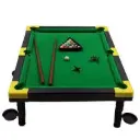 Tabletop Snooker & Pool Table Toy Set - Mini Desktop Billiards Game for Kids & Family Fun - Portable Indoor Sports Toy with Cues, Balls & Accessories - Perfect Birthday Gift for Young Snooker Fans