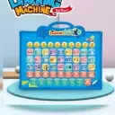Kids Interactive Learning Machine Toy with Sound – Educational Alphabet & Number Learning Tablet for Toddlers, ABC Music, Quiz & Early Brain Development Toy for Preschool Children