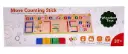 Kids Move Counting Stick Math Game – Wooden Number & Equation Puzzle Board | Montessori Learning Toy for Counting, Addition & Problem Solving | 3+ Years