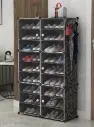 Multilayer Shoe Rack - Dustproof Shoes Cabinet with 6 Doors