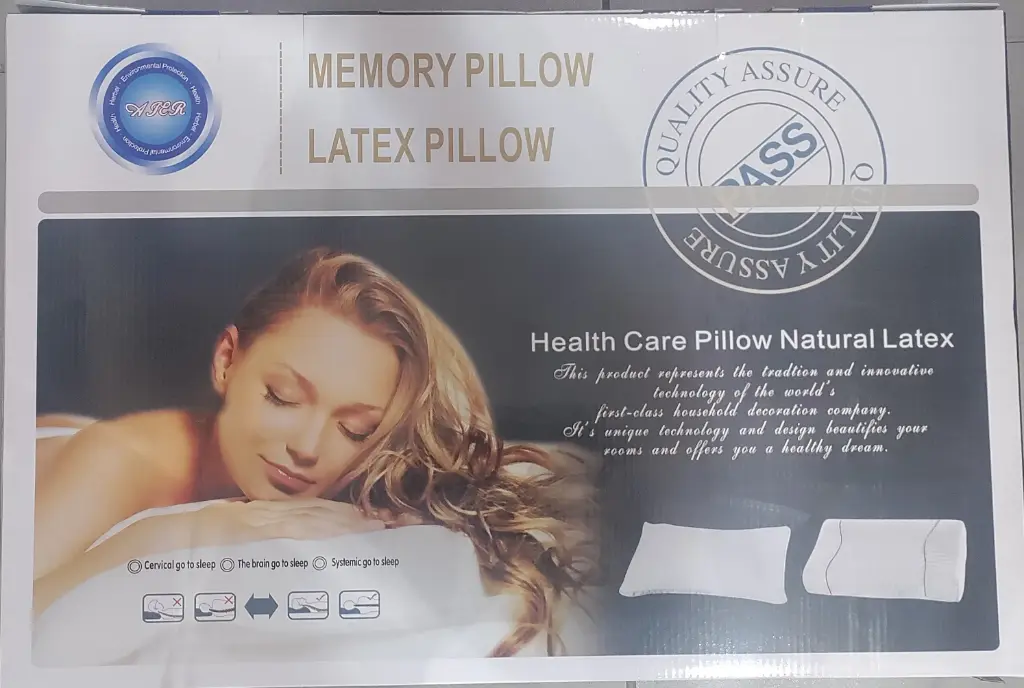 Contour Memory Foam Pillow | Cervical Massage Deep Sleep Neck Pillow