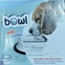 Pet Water Bowl with Volume Control and Gate