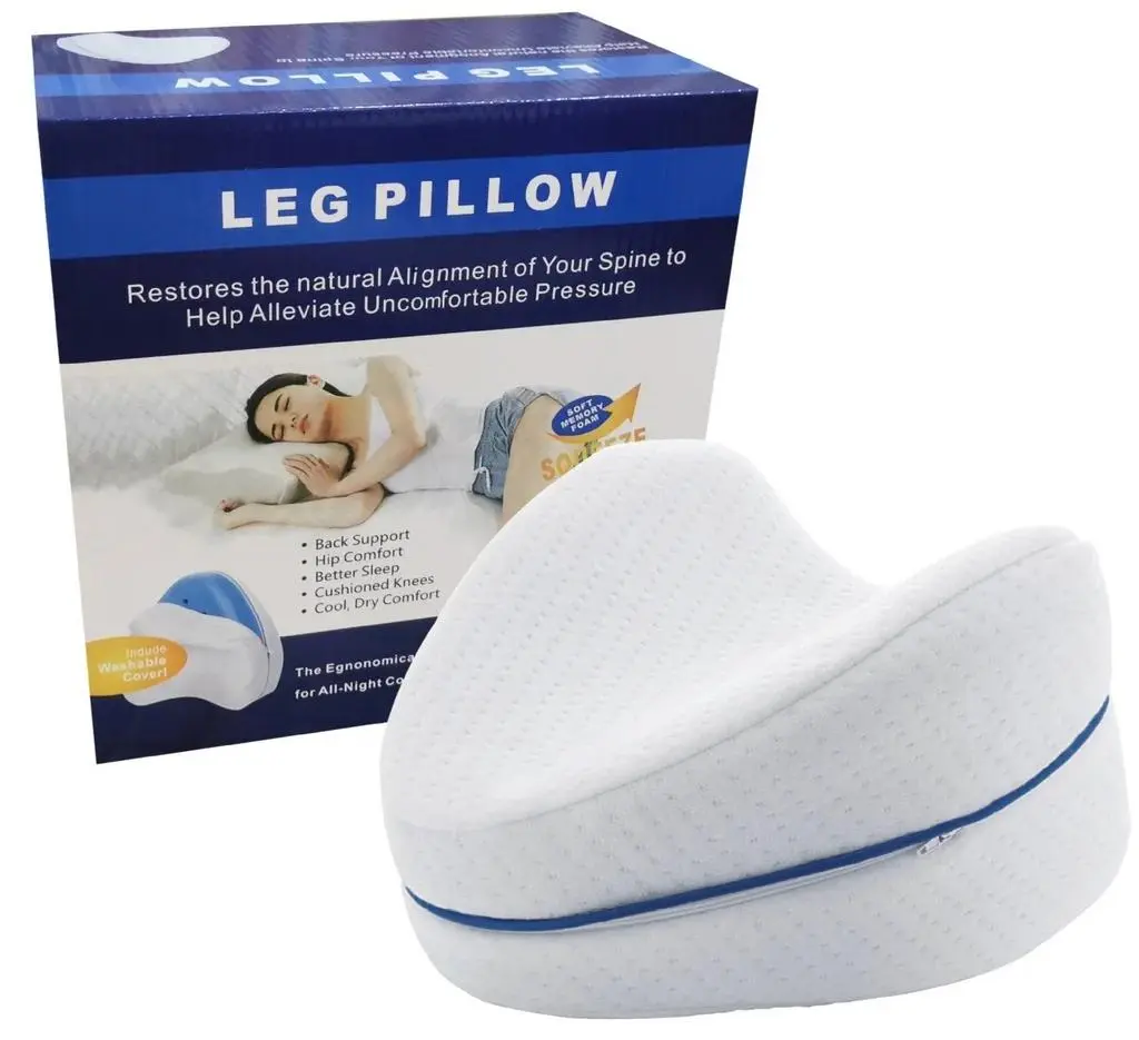 Leg Pillow-Restores the natural alignment of your spine to Help Alleviate Uncomfortable Pressure, Deep Sleep