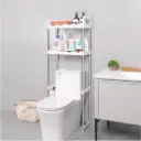2 Tier Toilet Rack Stainless Steel