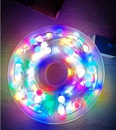 Multi Color Changing Outdoor String Lights,50 Meter Length 500 LED 8 Modes, Christmas Fairy String Lights Decor for Christmas/Party/Tree/Wedding/Holiday Decorations (Multi Color)