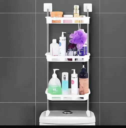 Toilet Kitchen Rack Multifunctional Bathroom Kitchen Storage Rack