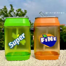 Kids Water Bottle BUY 1 GET 1 FREE Leak Proof Portable Drinking Bottles with Strap Lightweight School Juice Bottle Reusable Plastic Bottle for Children Travel Sports Daily Use Random Design